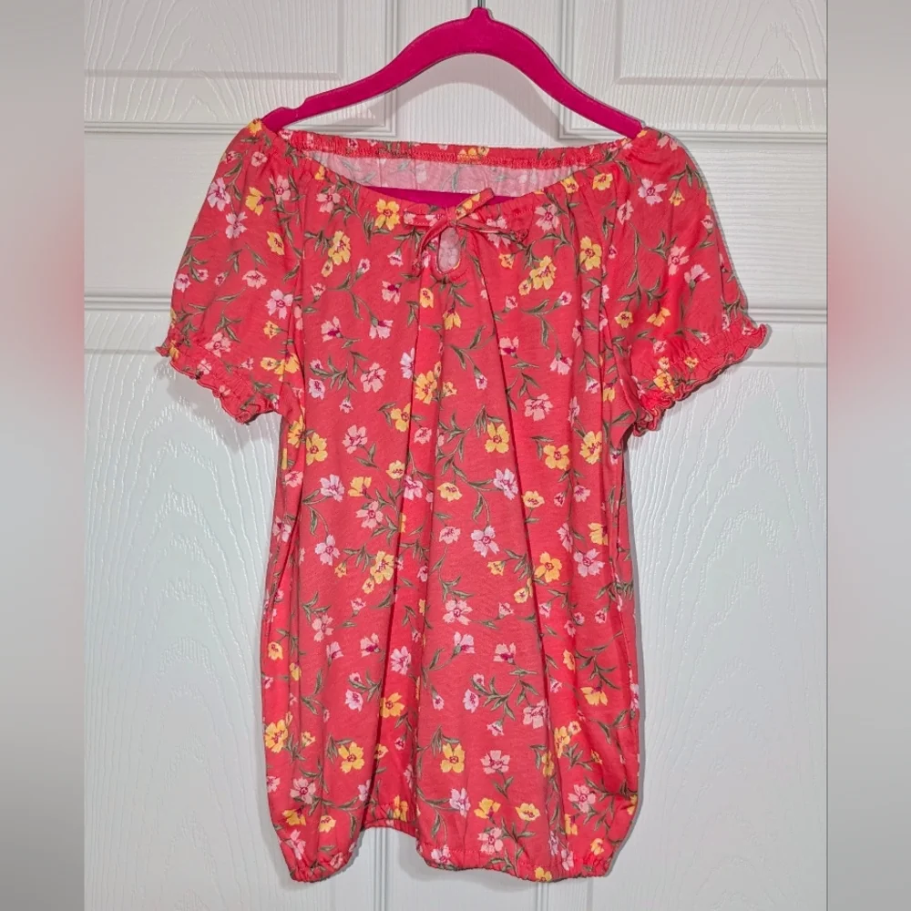 NWOT! TCP Coral Bubble Top - Sz 10/12